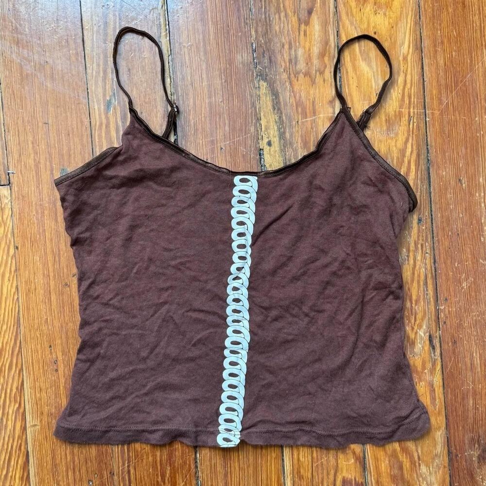 Fairy core retro cotton tank top